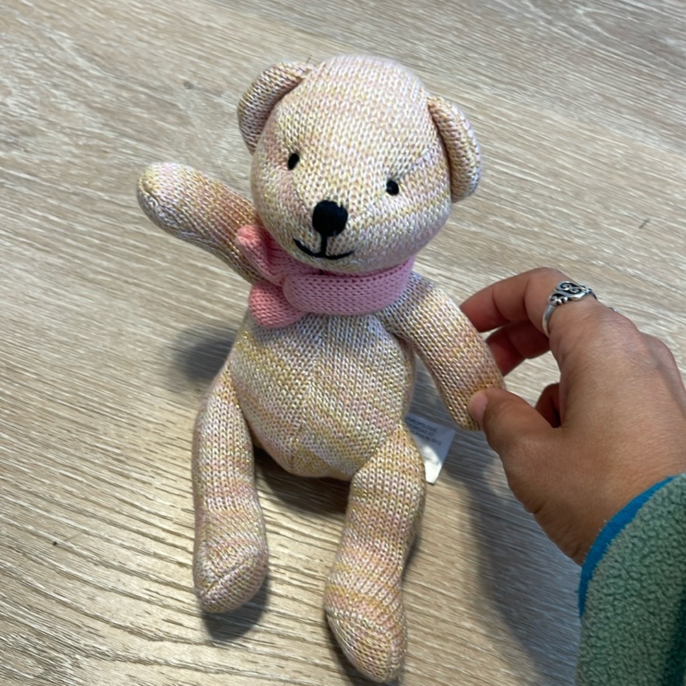 Anthropologie‎ Honey The Bear pink B9